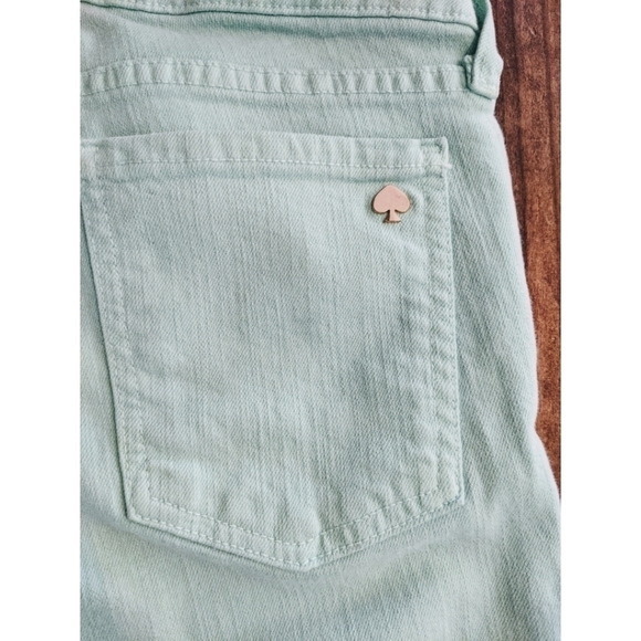 Kate Spade Broome Street Play Hooky Mint Jeans 28 - Picture 1 of 8